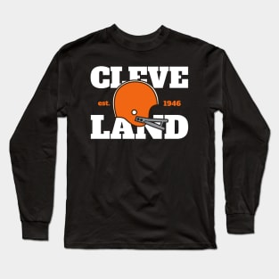 Cleveland Football Est. 1946 Long Sleeve T-Shirt